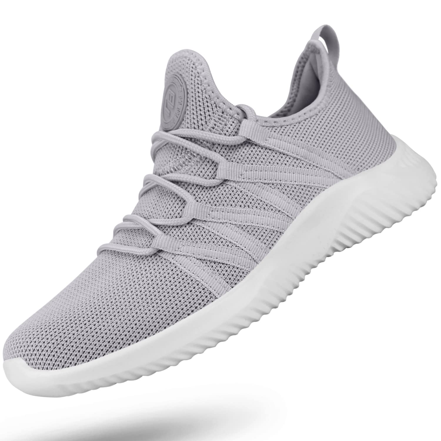 Feethit Womens Slip On Running Shoes Non Slip Walking Shoes Lightweight Gym Workout Shoes Breathable Fashion Sneakers