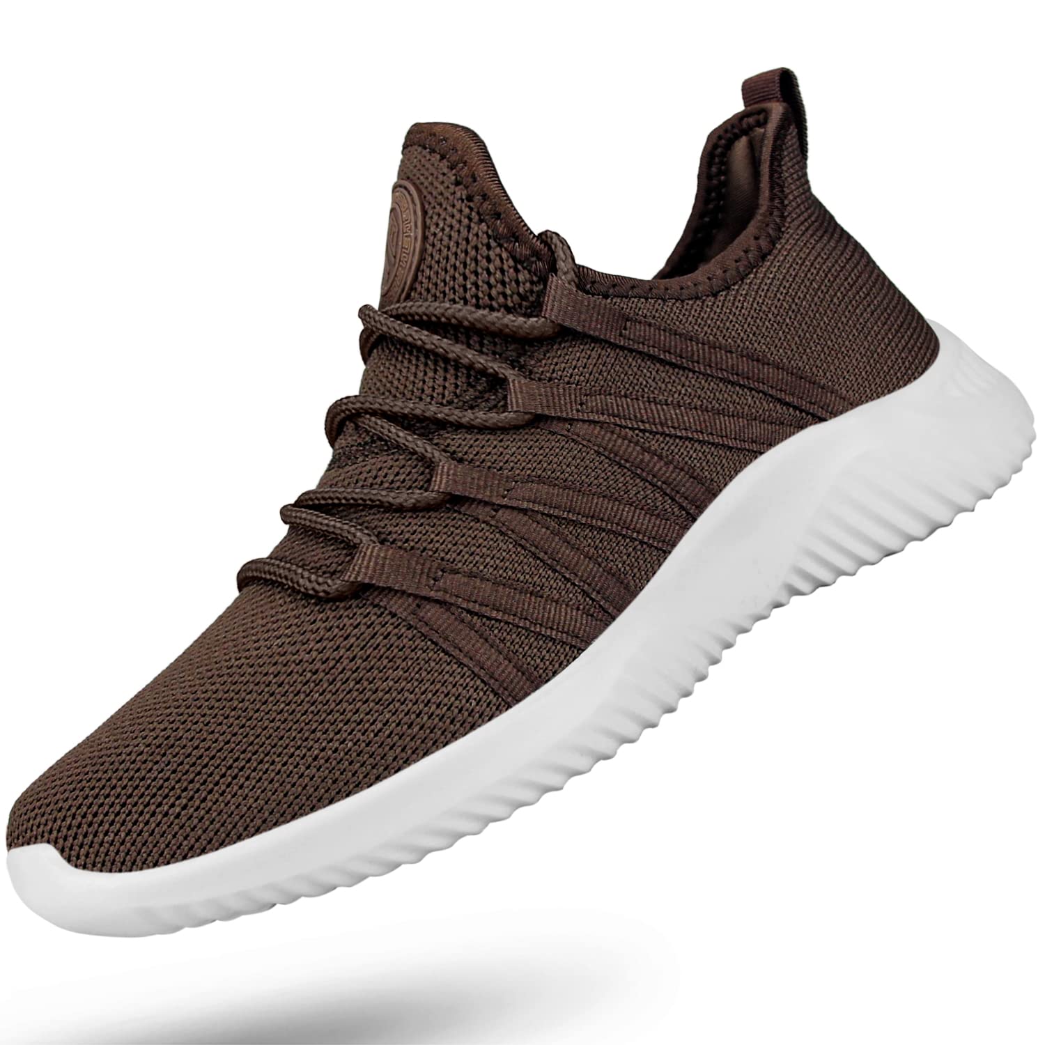 Feethit Womens Slip On Running Shoes Non Slip Walking Shoes Lightweight Gym Workout Shoes Breathable Fashion Sneakers