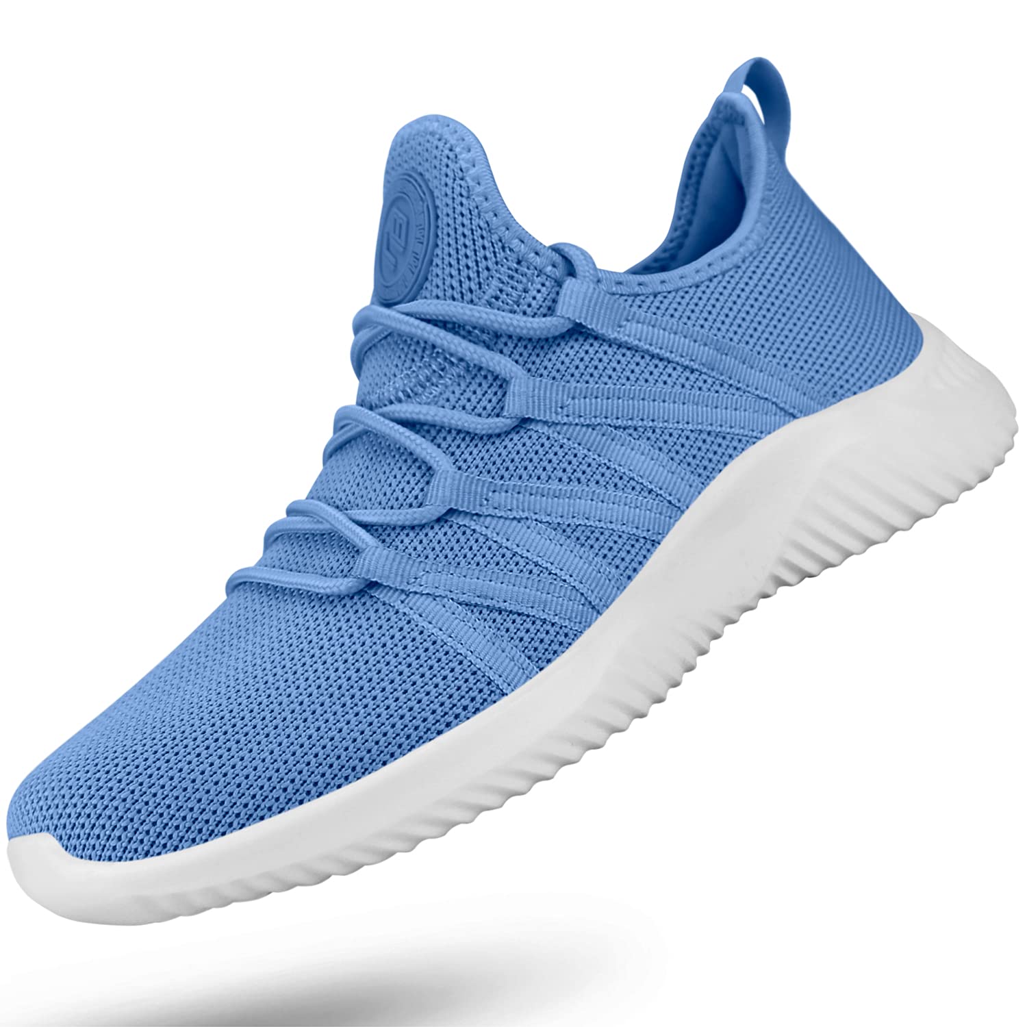 Feethit Womens Slip On Running Shoes Non Slip Walking Shoes Lightweight Gym Workout Shoes Breathable Fashion Sneakers